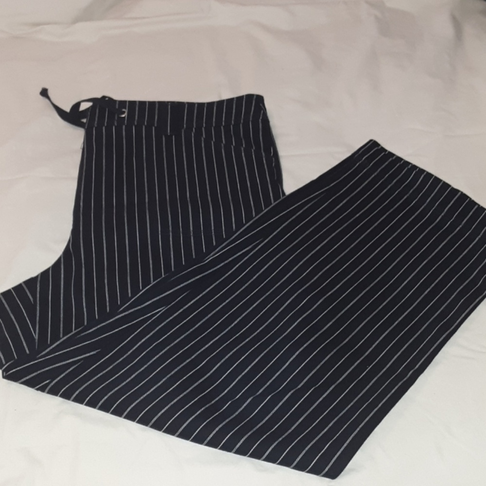 stretch wide leg pants